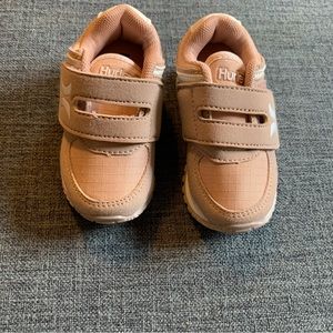 Hurley Velcro Baby Sneakers Mauve/White (nwot)